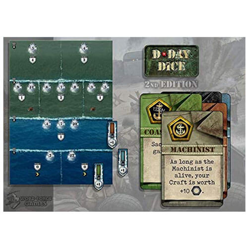 D-Day Dice Way To Hell Expansion Game