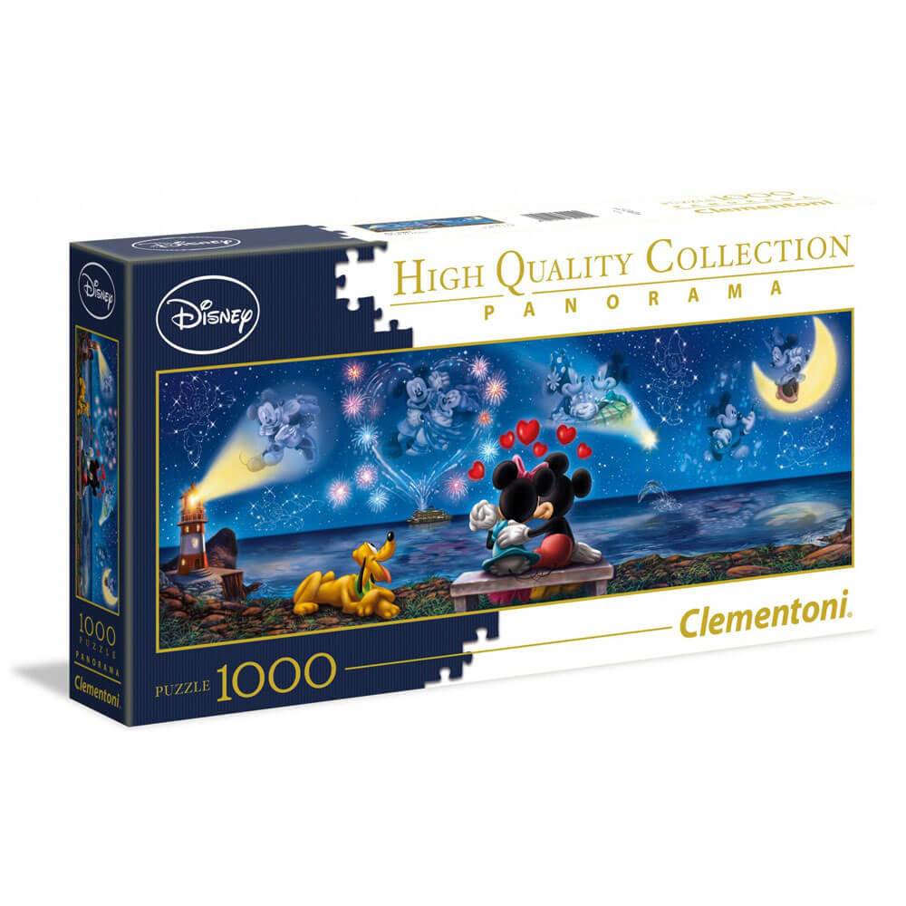 Clementoni Disney Puzzle Mickey and Minnie Panorama (1000)