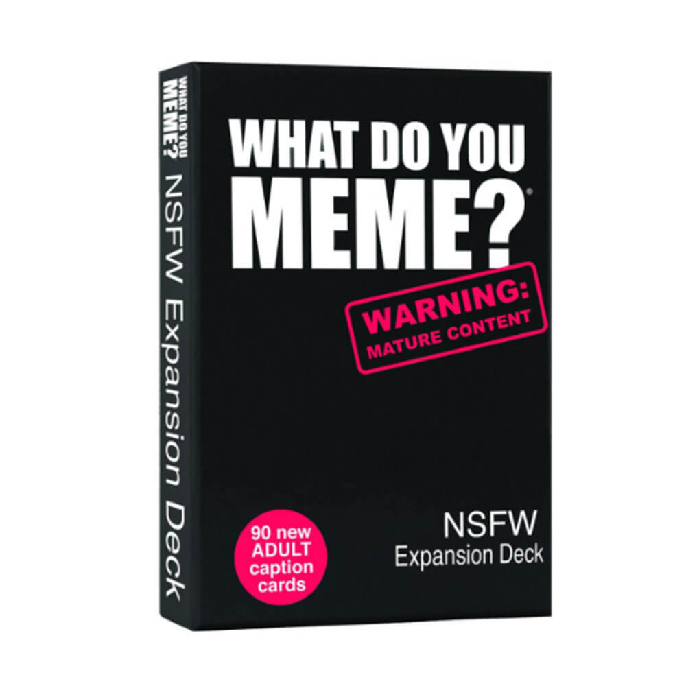 What Do You Meme? NSFW Expansion Game Deck