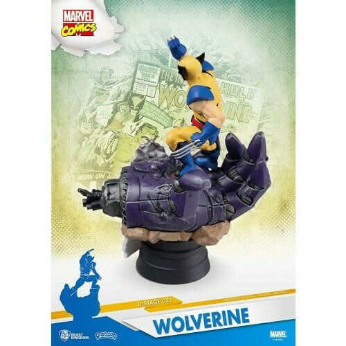 D Select Marvel Comics Wolverine Figure