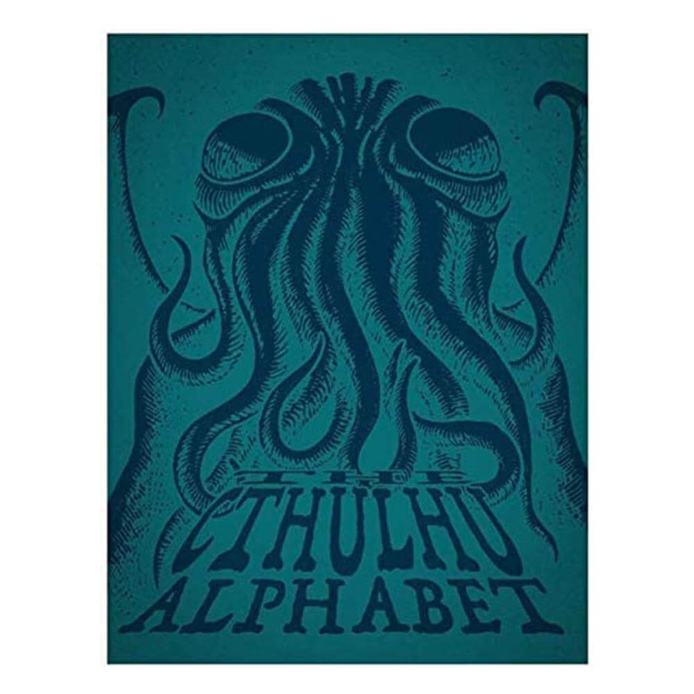 Cthulhu Alphabet RPG Hardback Cerulean Foil Printing