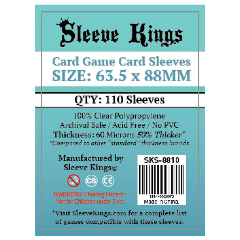 Board Game Sleeves 63.5mm x 88mm Card Game (110)