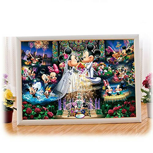 Tenyo Disney Mickey & Minnie Forever Wedding Puzzle (1,000)
