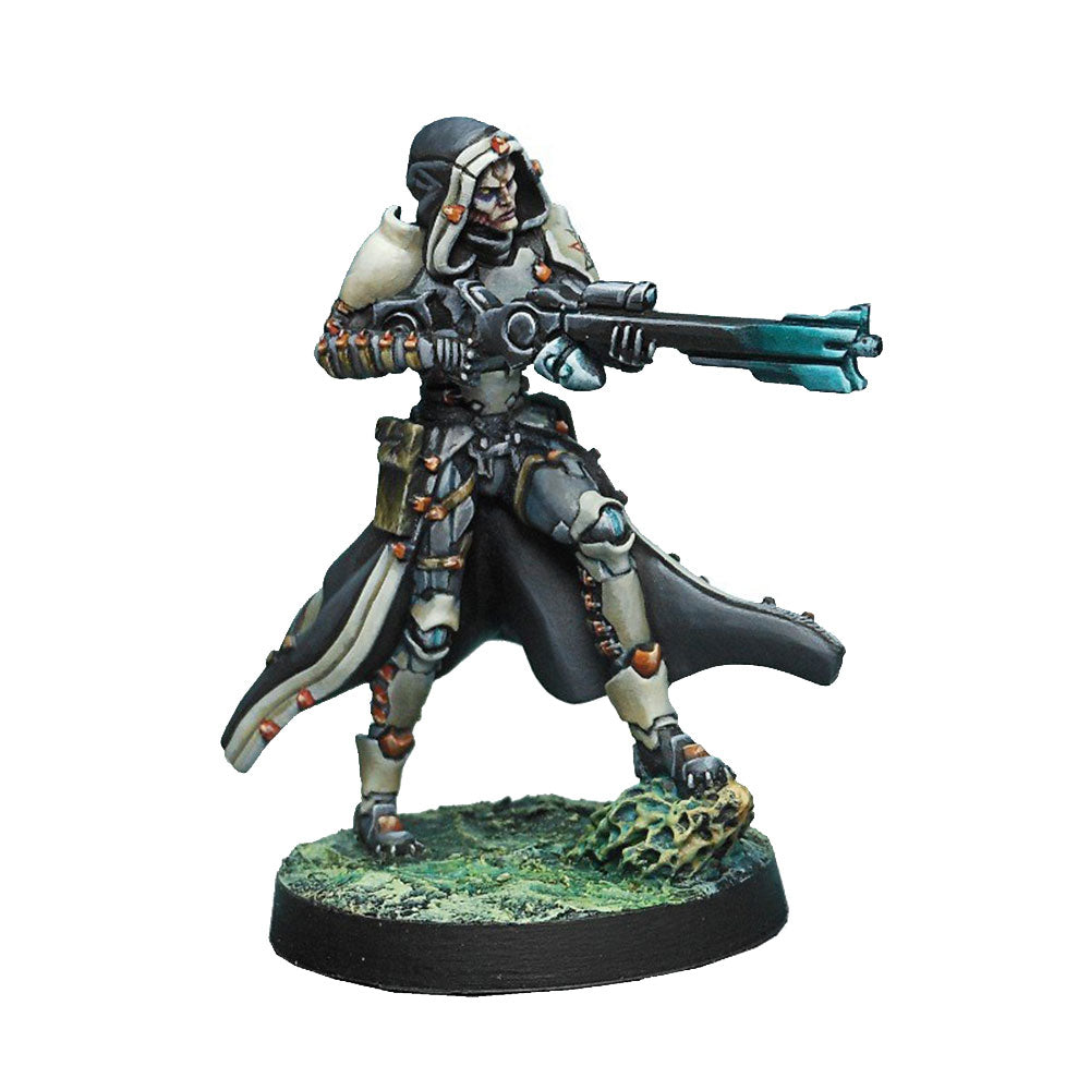 Infinity NA2 Spiral Corps Miniatures Clipsos Unit (Sniper)