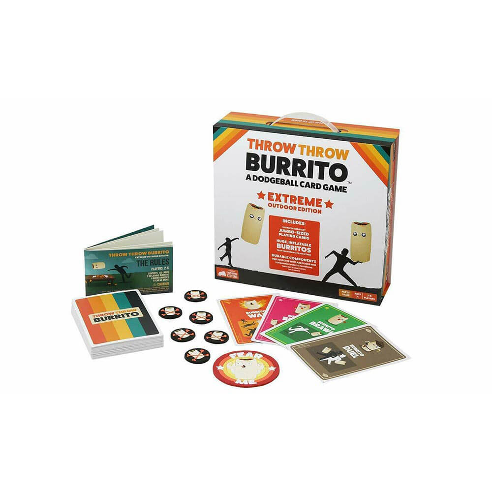 Throw Throw Burrito Card Game (Extreme Outdoor Edition)
