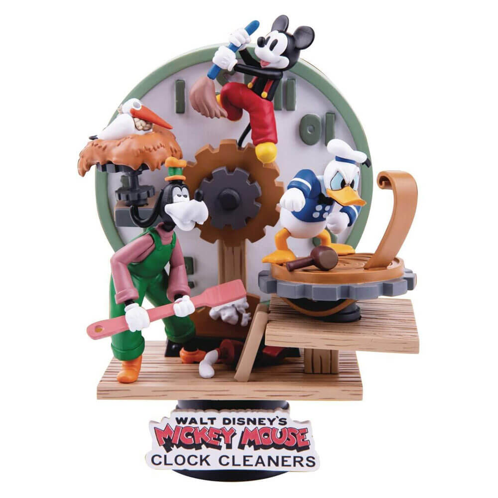 D Select Disney Mickey Mouse Clock Cleaners Figure