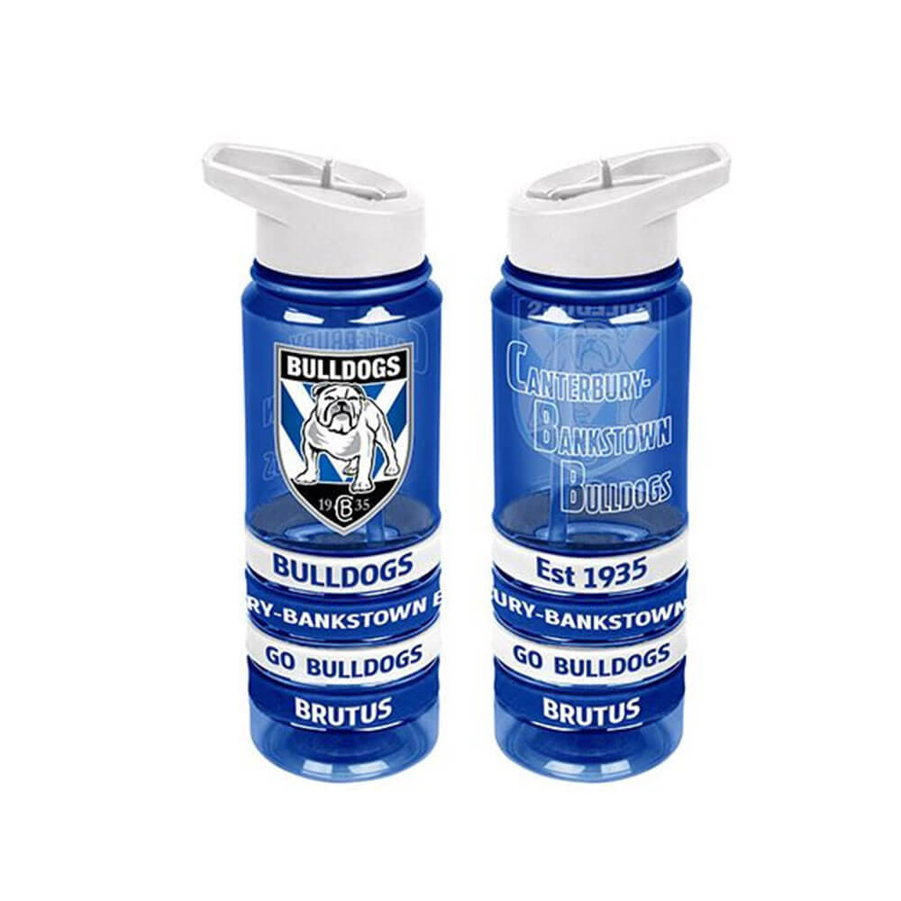 NRL Tritan Drink Bottle with Wrist Bands