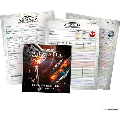 Star Wars Armada Rebellion in the Rim Card Games