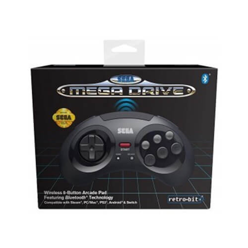Retro Bit SEGA Mega Drive BlueTooth Arcade Pad