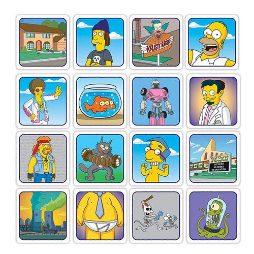 Codenames Simpsons Board Game