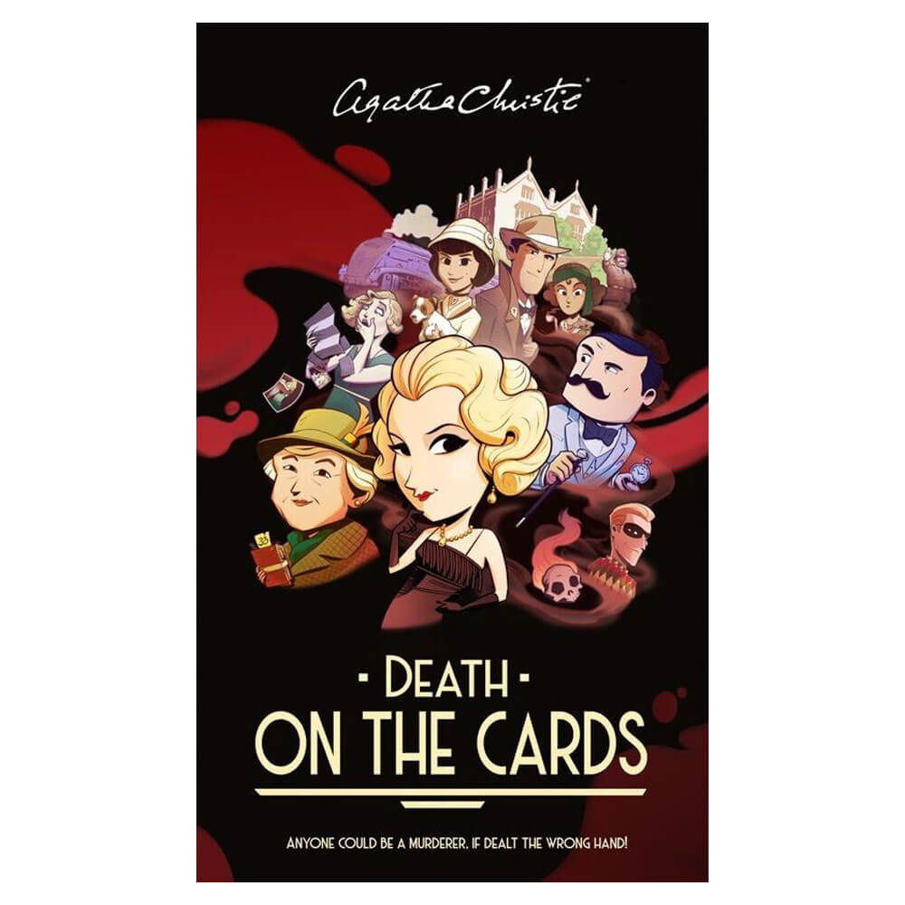 Agatha Christie Death On the Cards Card Game
