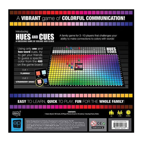 Hues and Cues Strategy Game