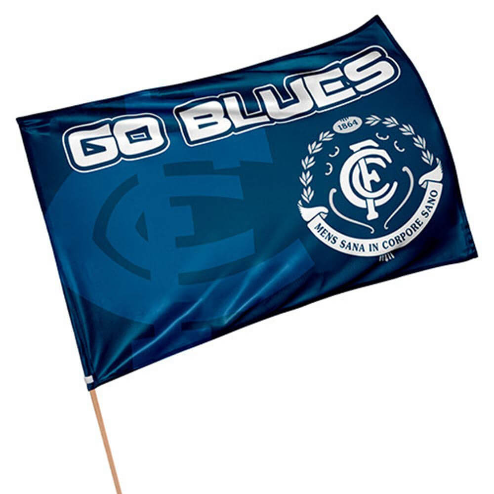 AFL Game Day Flag Carlton Blues