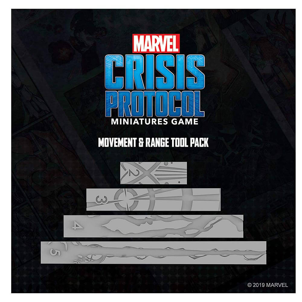 Marvel Crisis Protocol Measurement Tools Board Game