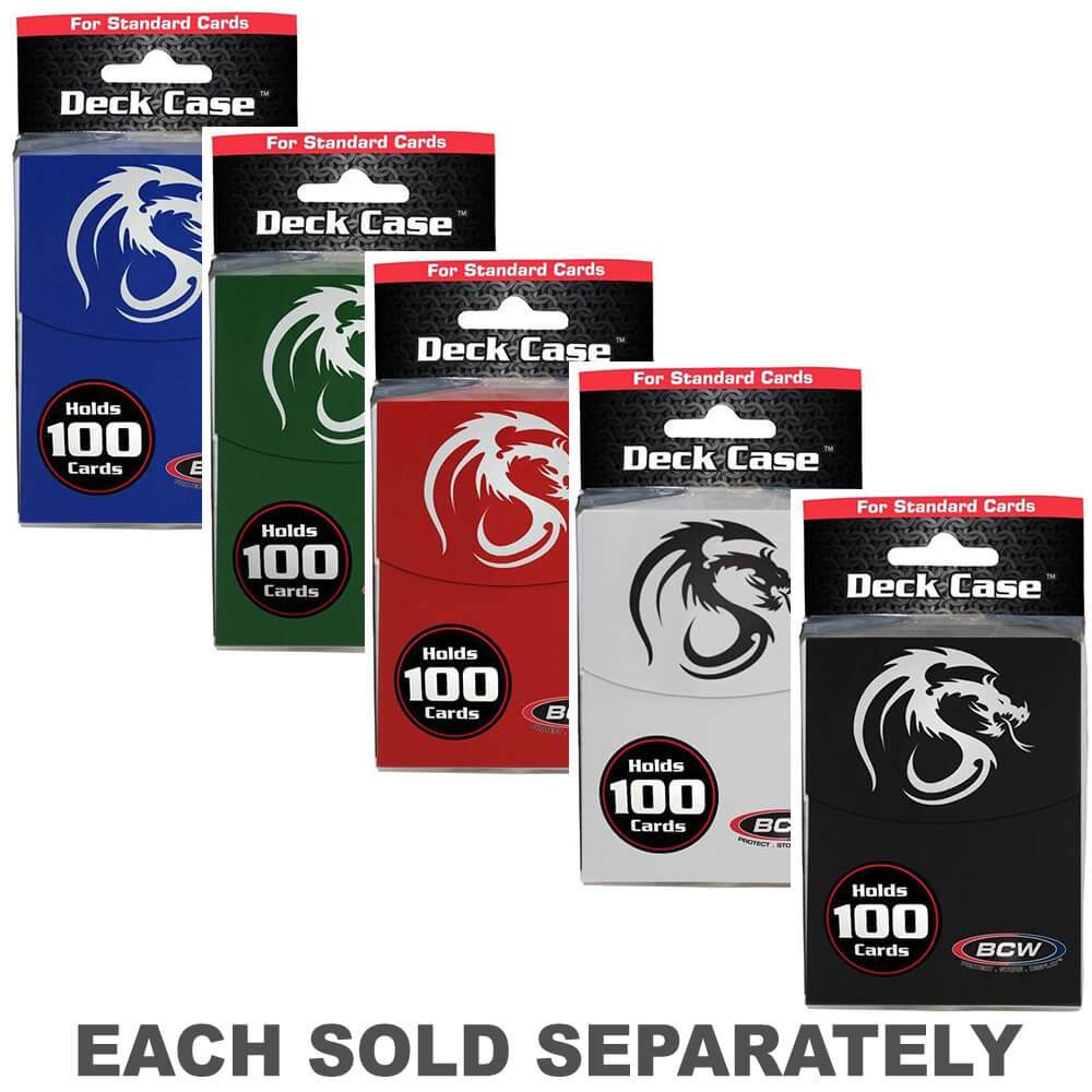 BCW Deck Case Box Large (Holds 100 cards)