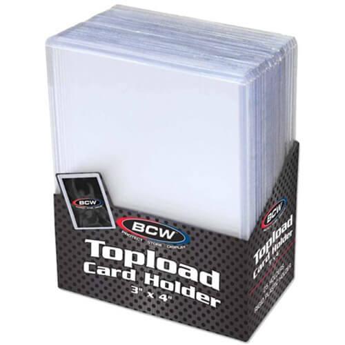 BCW Topload Card Holder (3" x 4")