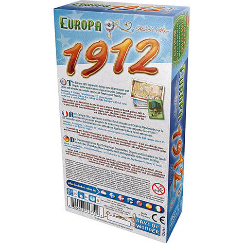 Ticket to Ride Europa 1912 Expansion