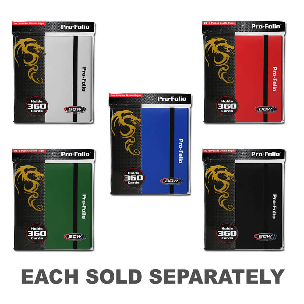 BCW Pro Folio Binder 9 Pocket