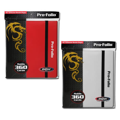 BCW Pro Folio Binder 9 Pocket