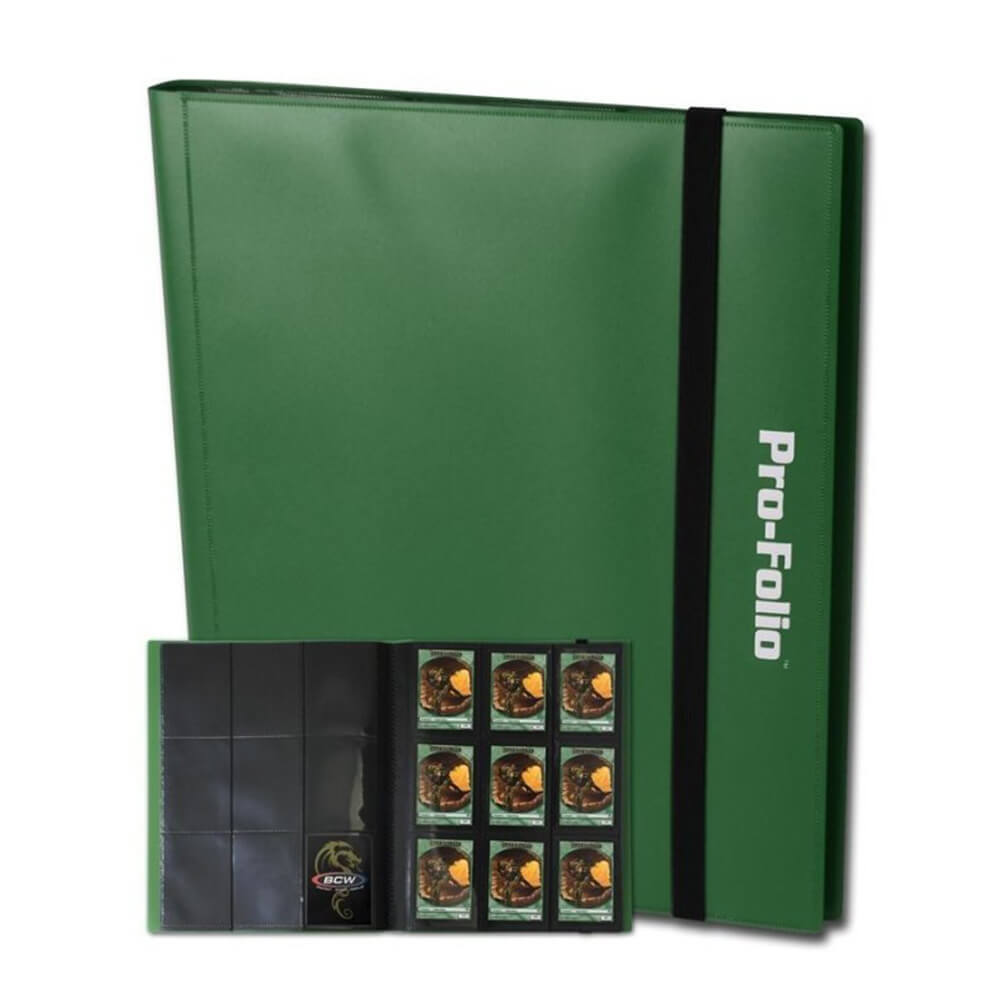 BCW Pro Folio Binder 9 Pocket