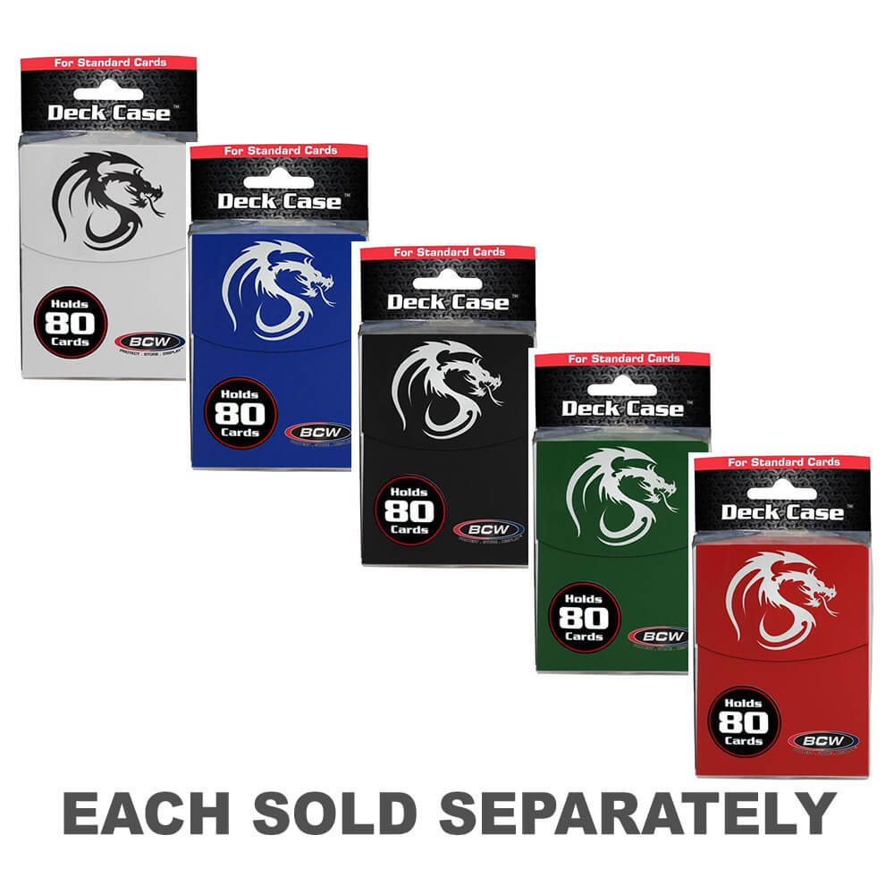 BCW Deck Case Box (Holds 80 cards)