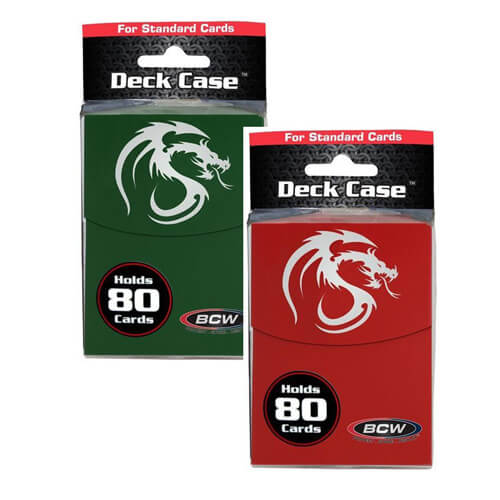 BCW Deck Case Box (Holds 80 cards)