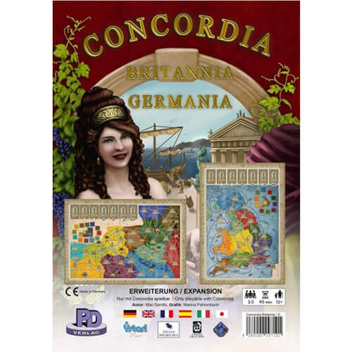 Concordia Britannia/Germania Board Game
