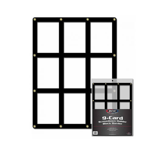 BCW Screwdown Holder (Black Border)