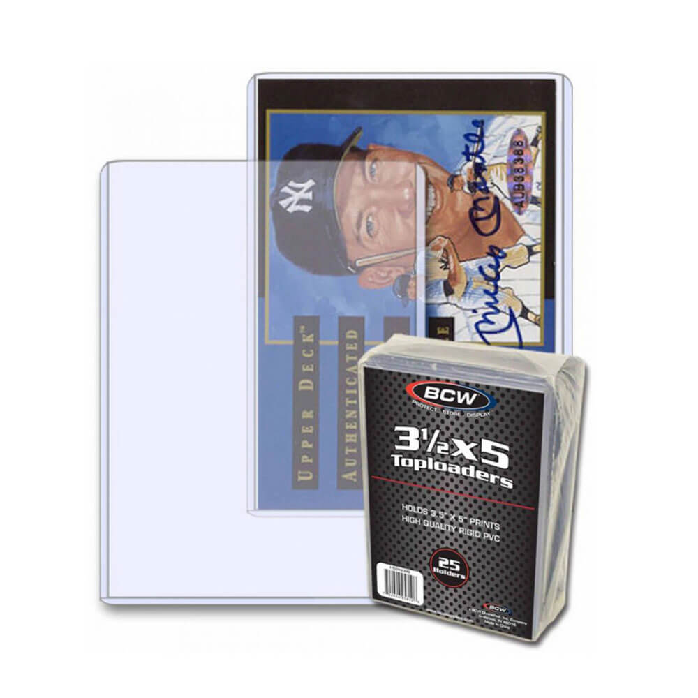 BCW Topload Card Sleeve (3.5" x 5")