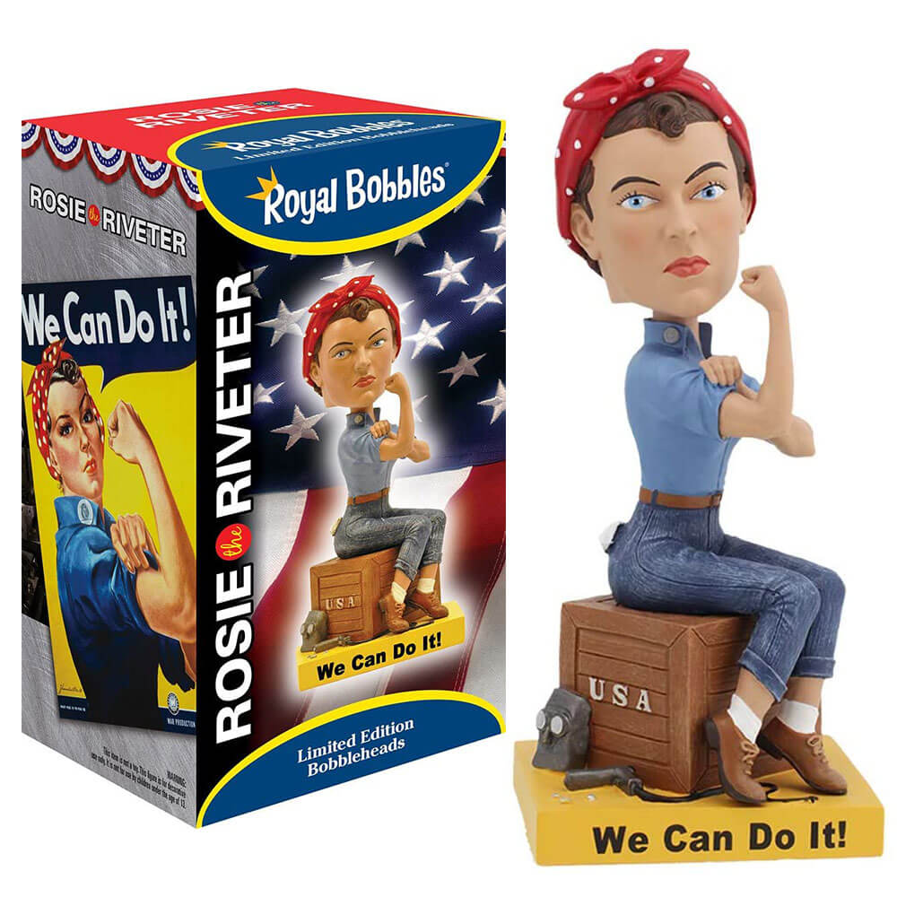 Bobblehead Rosie The Riveter Figure