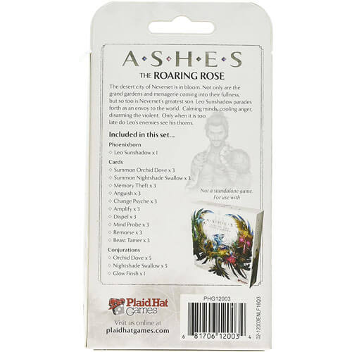 Ashes The Roaring Rose Card Game