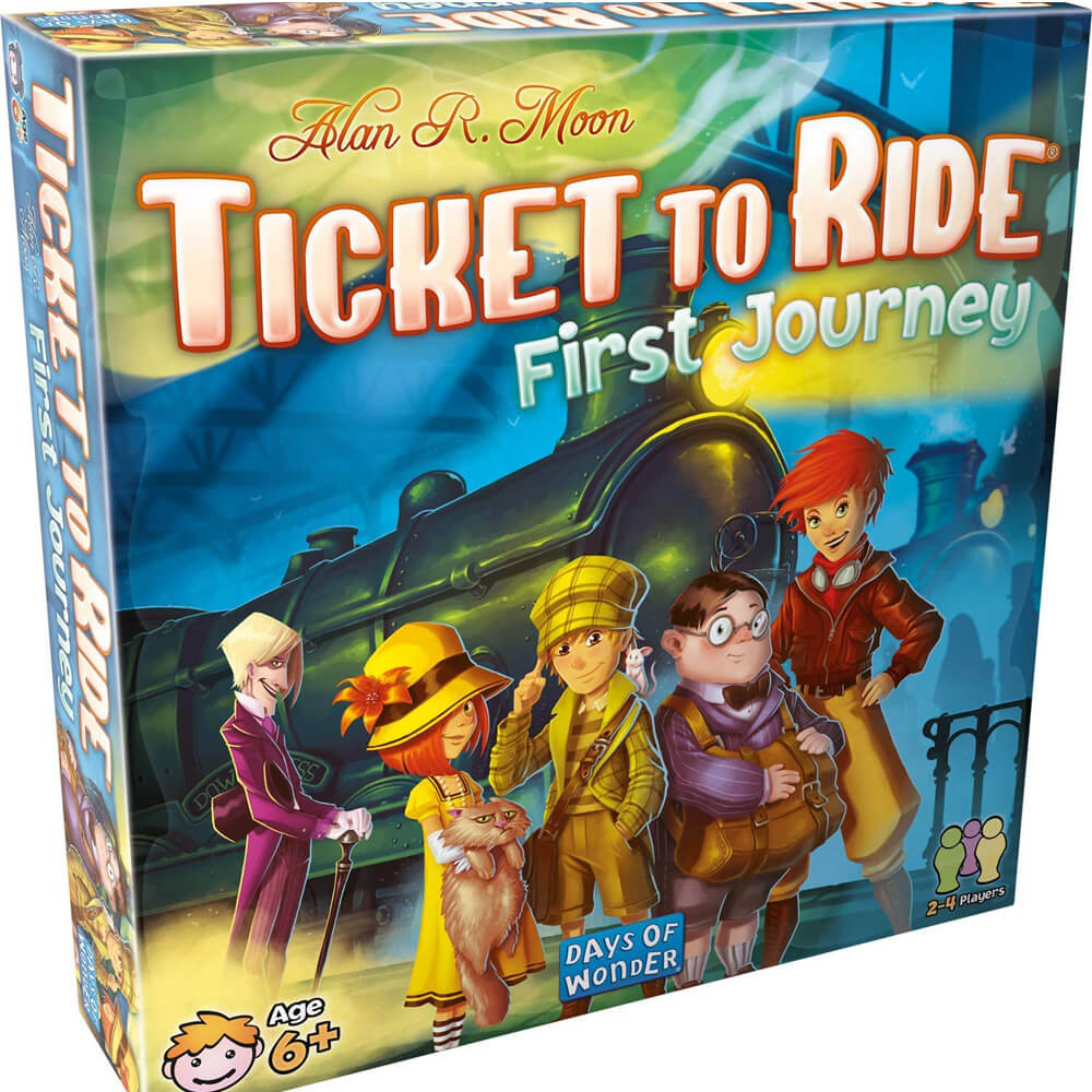 Ticket to Ride First Journey Board Game