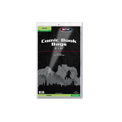 BCW Comic Book Bags Graded Resealable (100)