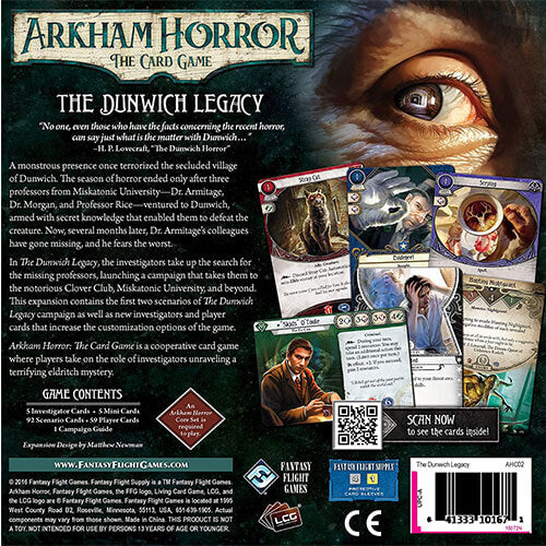 Arkham Horror The Dunwich Legacy Living Card Game