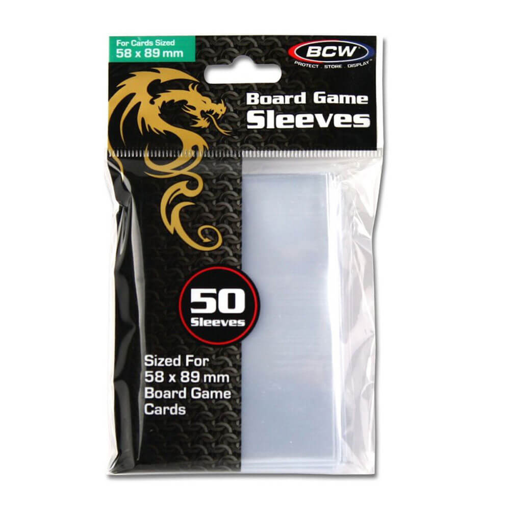 BCW Board Game Sleeves Standard Chimera (58mmx89mm/50's)