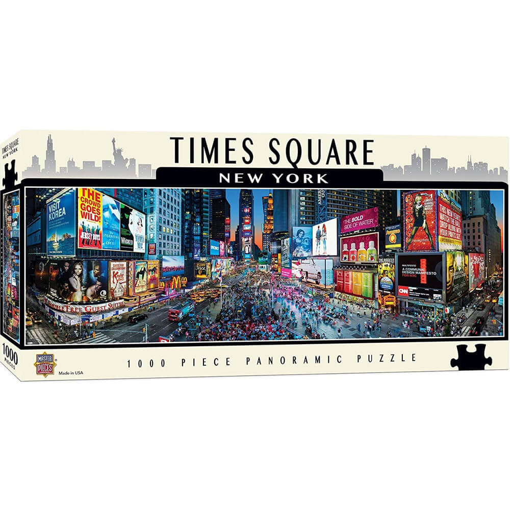 Times Square Panoramic Puzzle (1000pc)