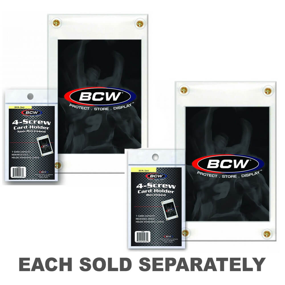 BCW Card Holder 4 Screw