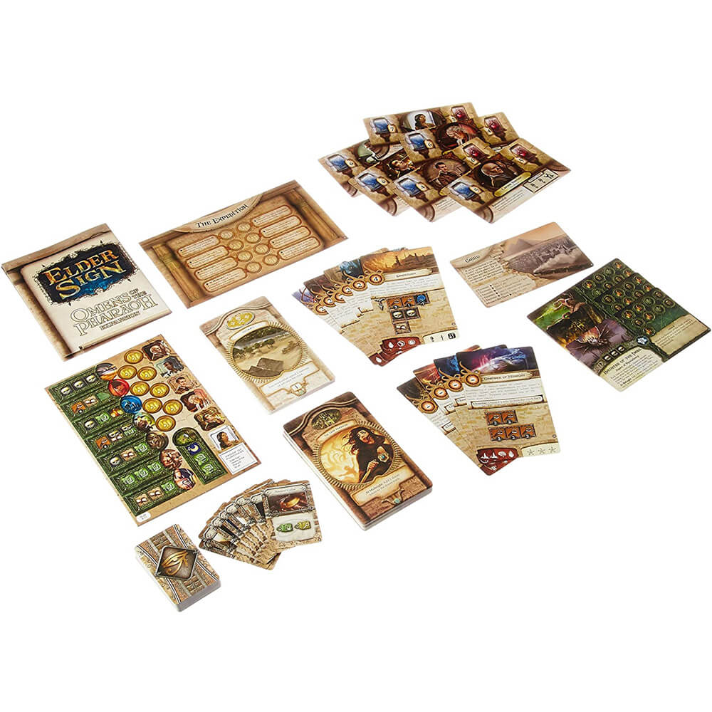Elder Sign Omens of The Pharaoh Expansion Game