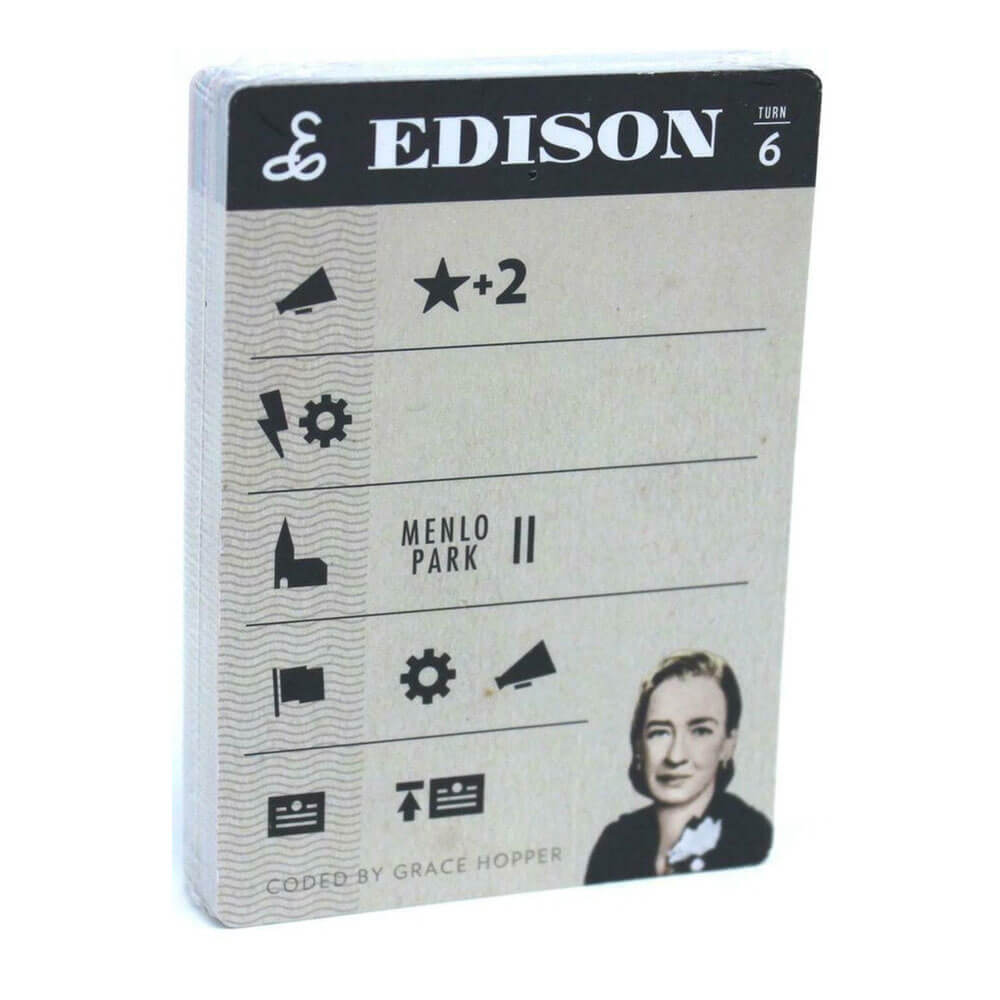 Tesla vs Edison Bonus AI Pack Card Game