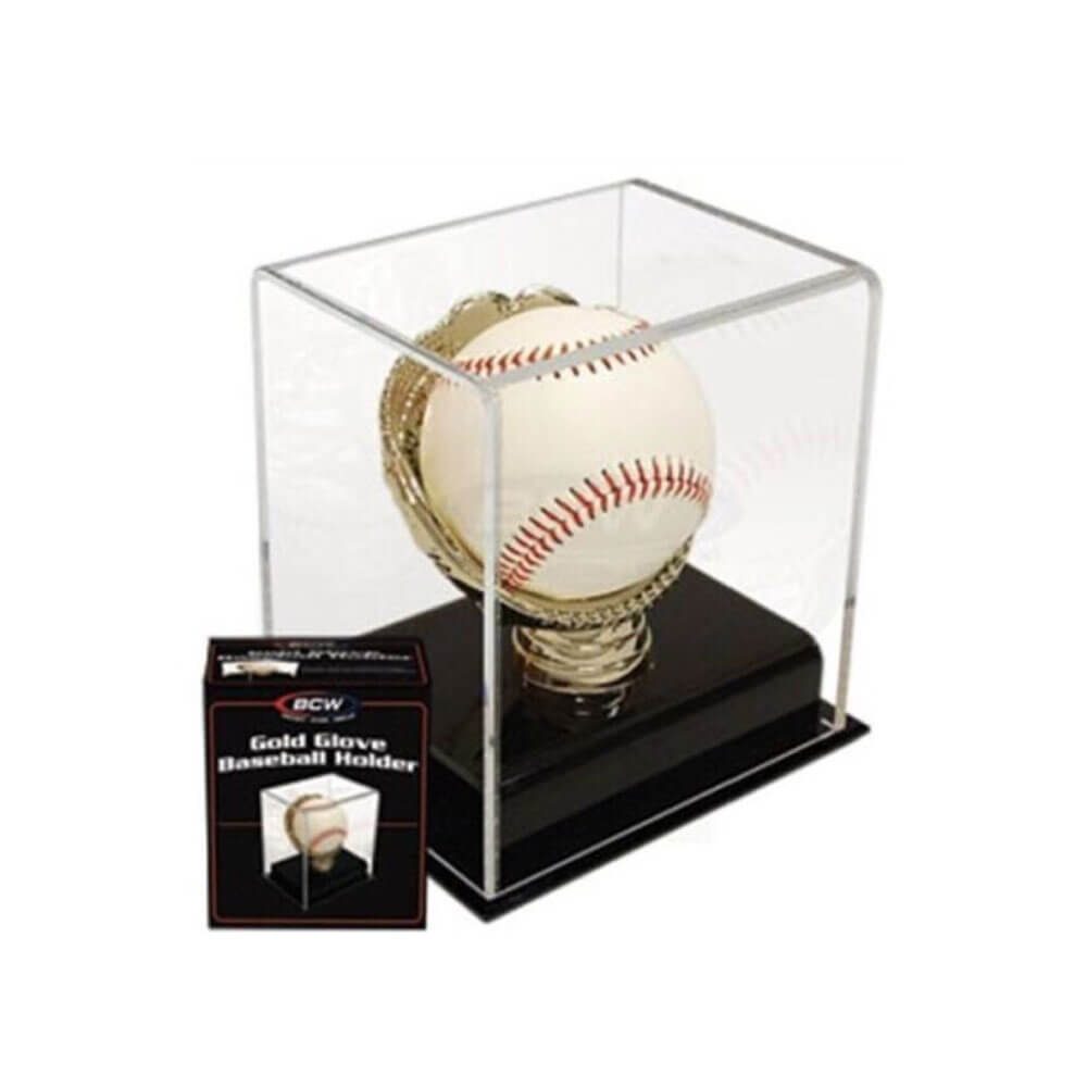 BCW Acrylic Gold Glove Baseball Display