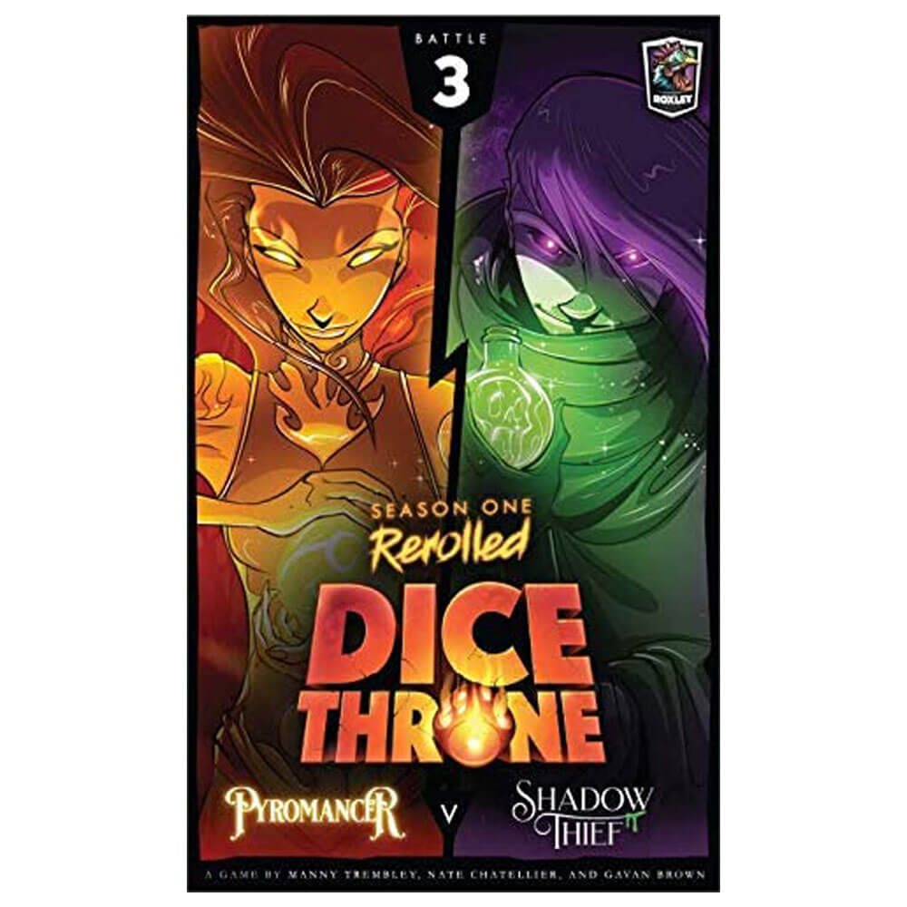 Dice Throne S1 Rerolled: Pyro vs Shadow Thief Box 3