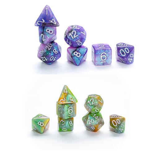 Aether Dice (7 Polyhedral Dice)