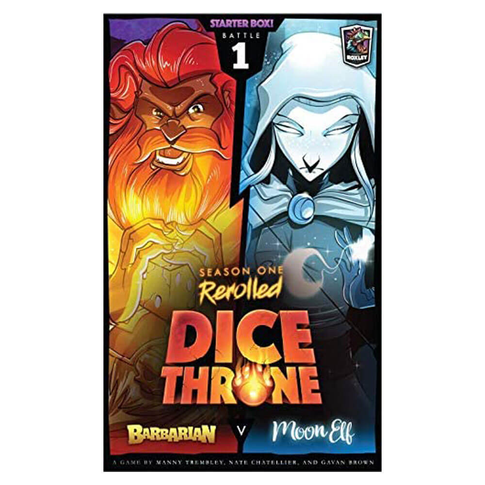 Dice Throne S1 Rerolled: Barbarian vs Moon Elf Box 1