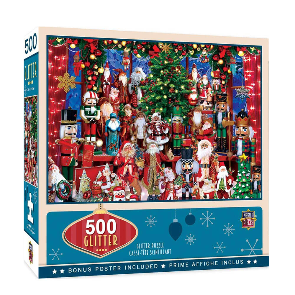 MP Holiday Glitter Puzzle (500pcs)