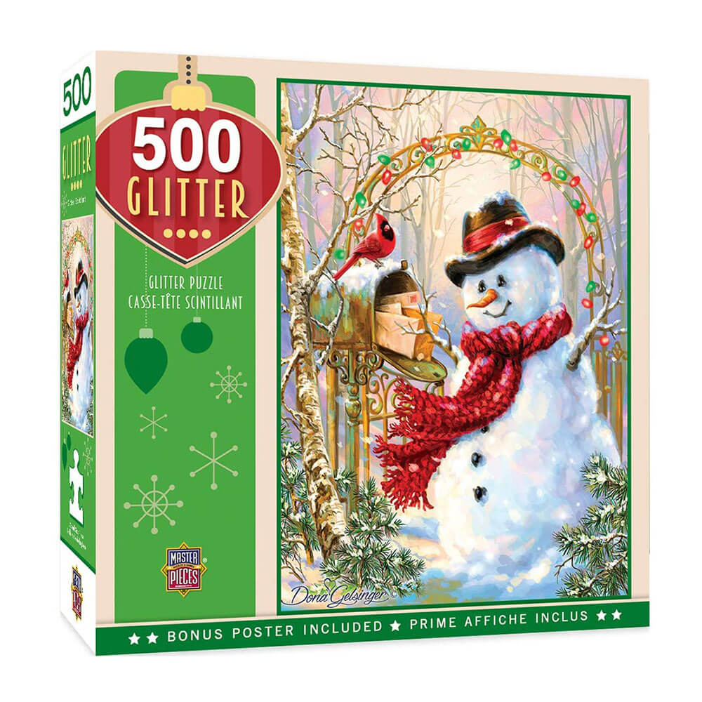 MP Holiday Glitter Puzzle (500pcs)