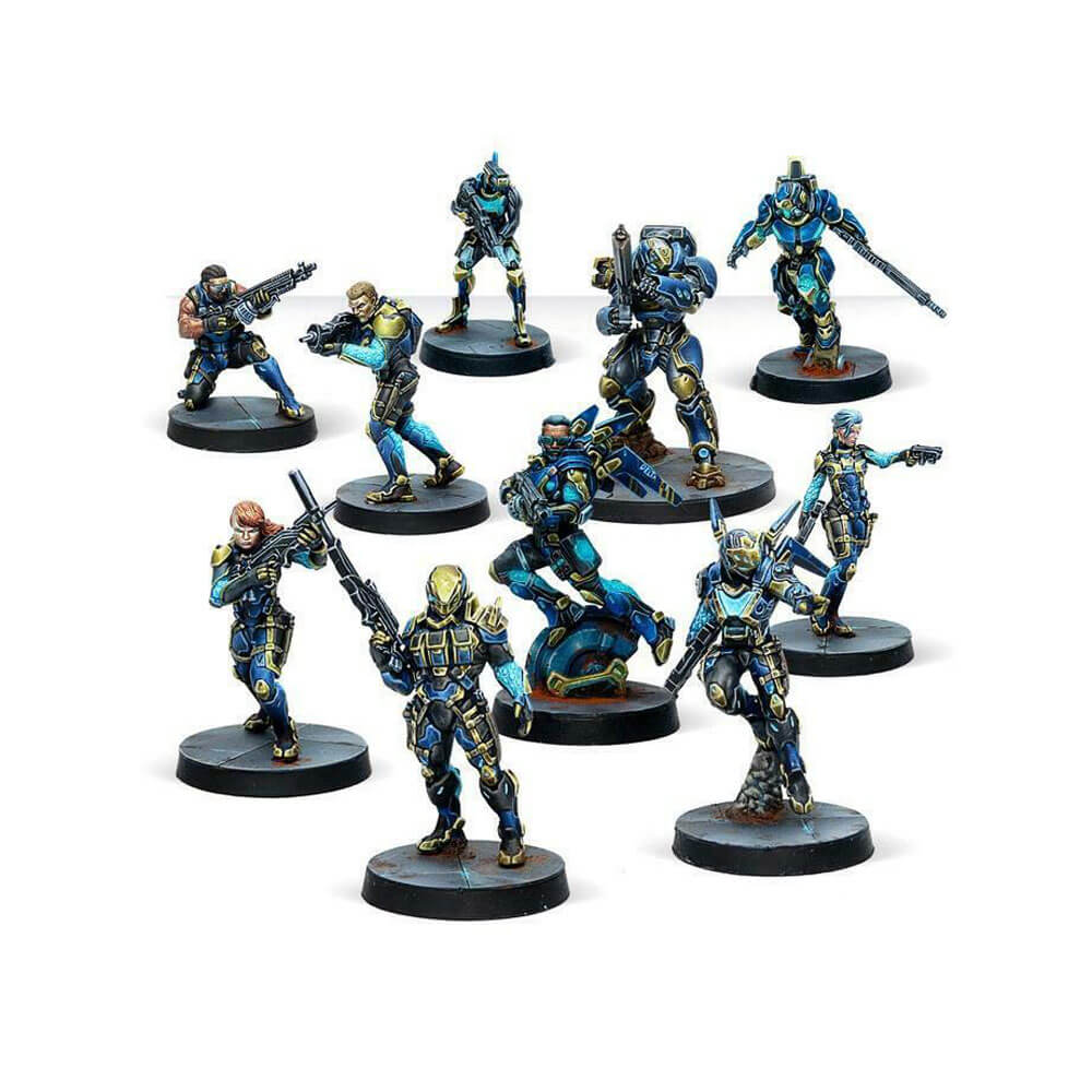 Infinity Code One Miniatures O12 Action Pack