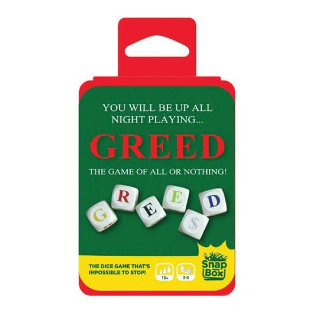 Snapbox Greed Card Game (3 in Snapbox Assortment)