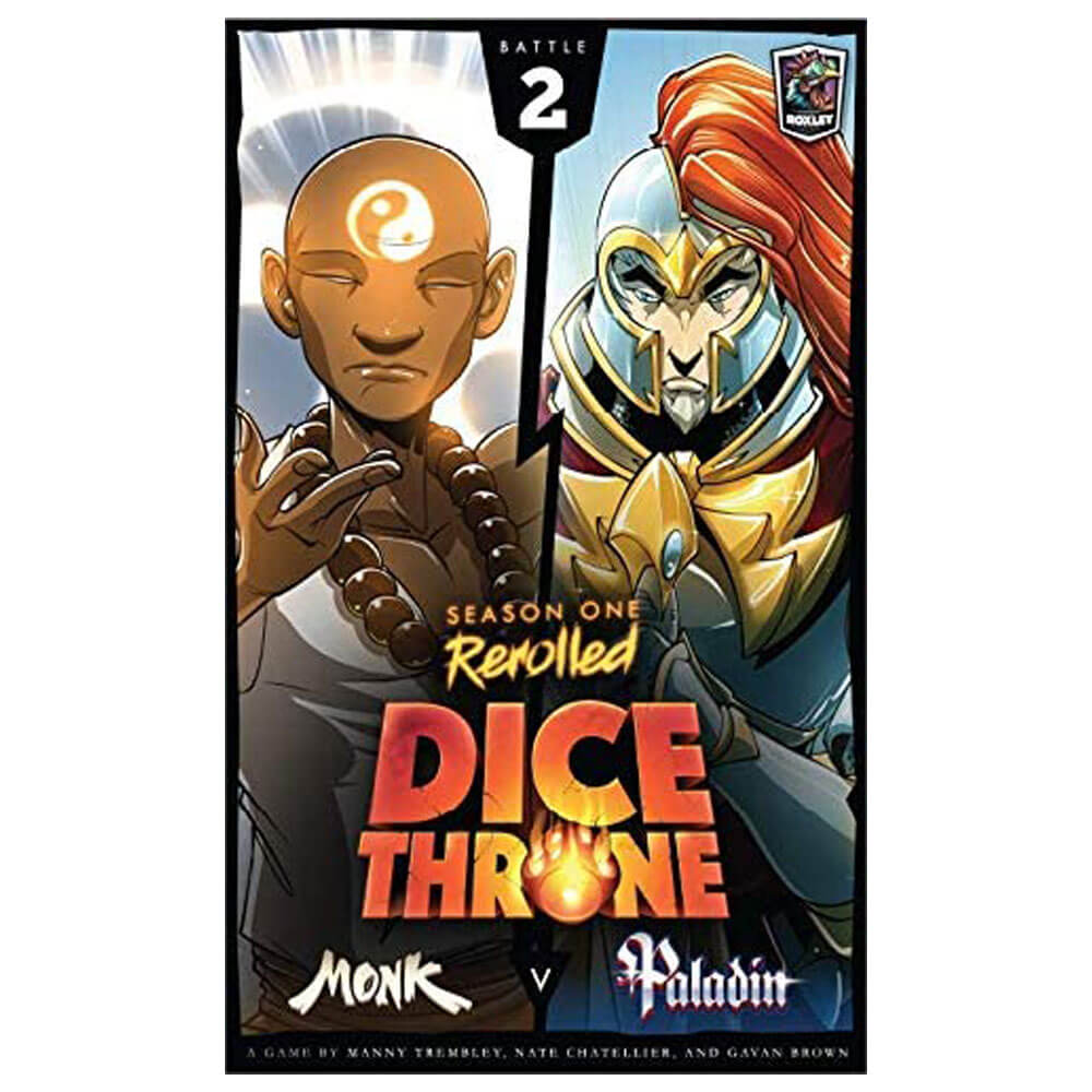 Dice Throne S1 Rerolled: Monk vs Paladin Box 2