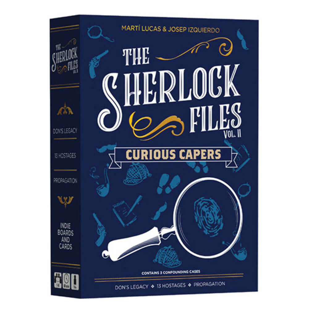 Sherlock Files Vol. 2 Curious Capers Board Game