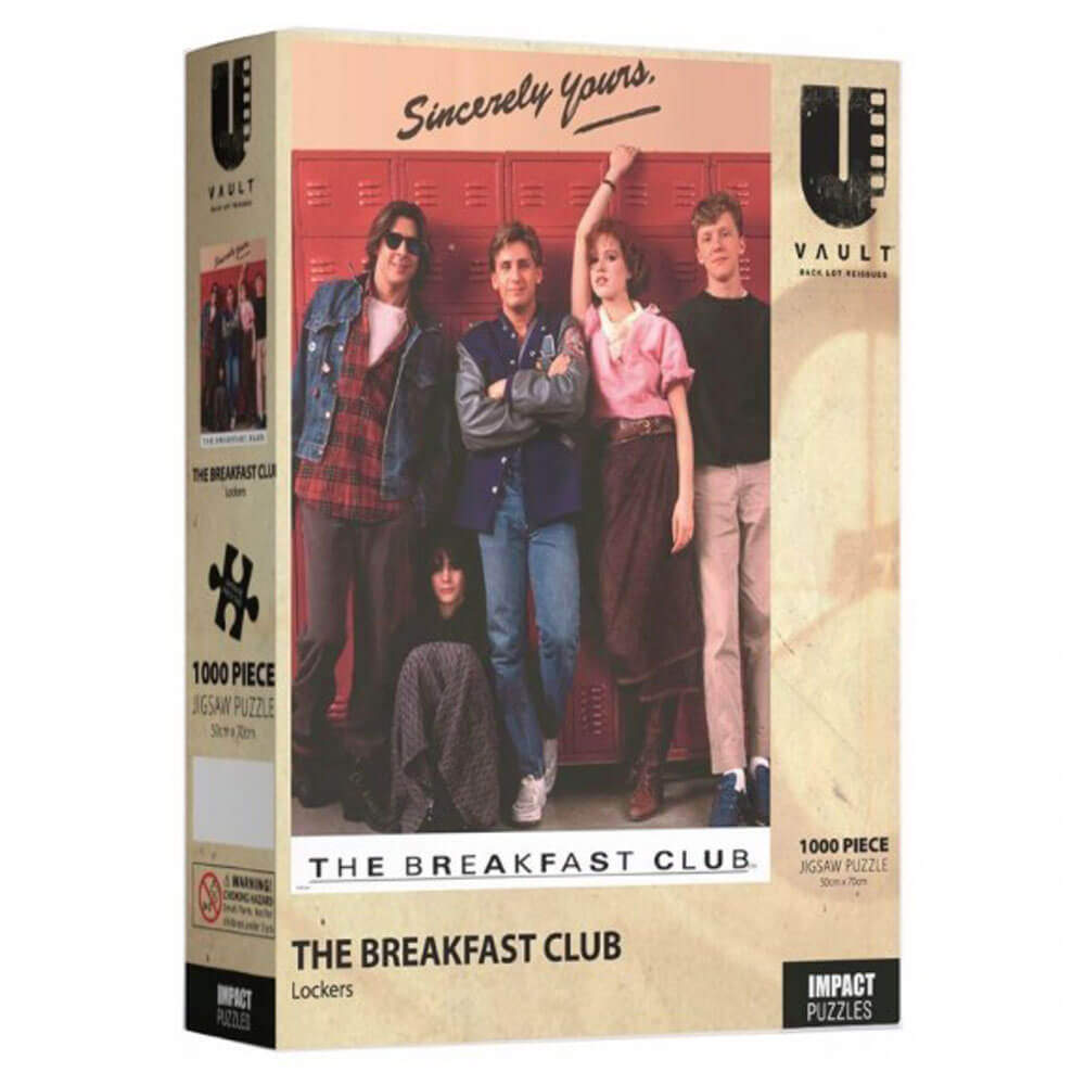 Impact Puzzle Uvault The Breakfast Club Lockers (1000pc)